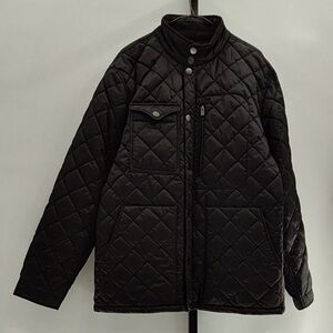 Men's Quince Black Featherless Quilted Jacket